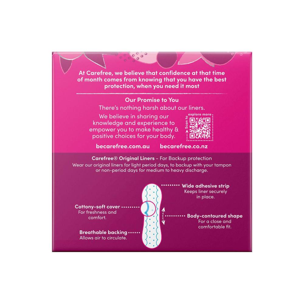 Carefree Regular Unscented Liners - 48 pack