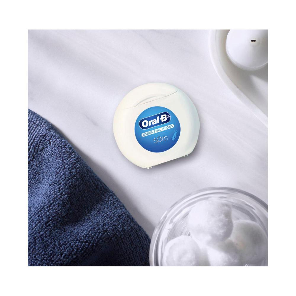 Oral B Waxed Dental Floss Mint Twin Pack - 100m