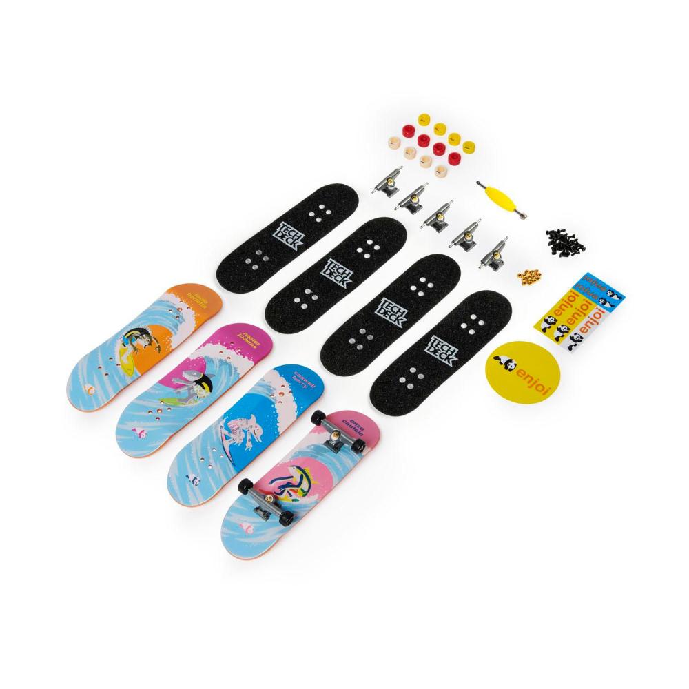 Tech Deck Ultra Dlx 4 Pack Assorted - 1 Each