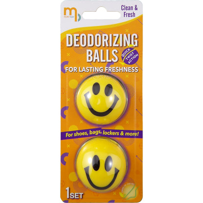Mort Bay Deodorising Balls Lemon 2 Pack
