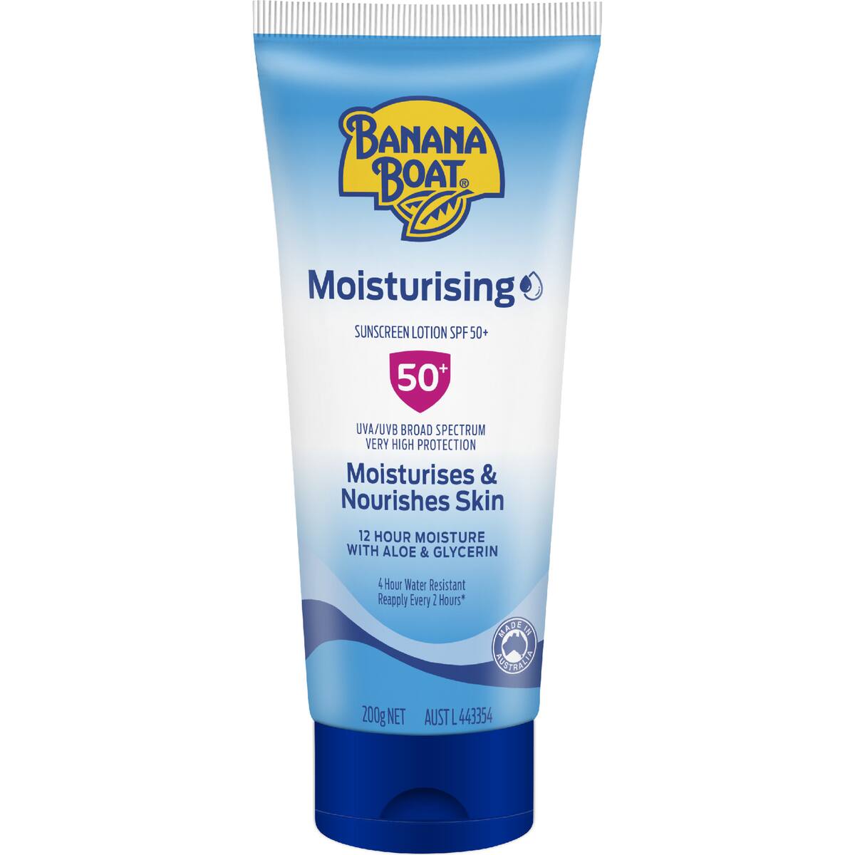Banana Boat Spf 50+ Moisturising Sunscreen Lotion 200g