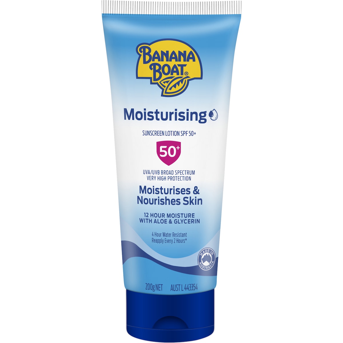 Banana Boat Spf 50+ Moisturising Sunscreen Lotion 200g