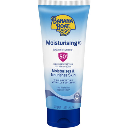 Banana Boat Spf 50+ Moisturising Sunscreen Lotion 200g