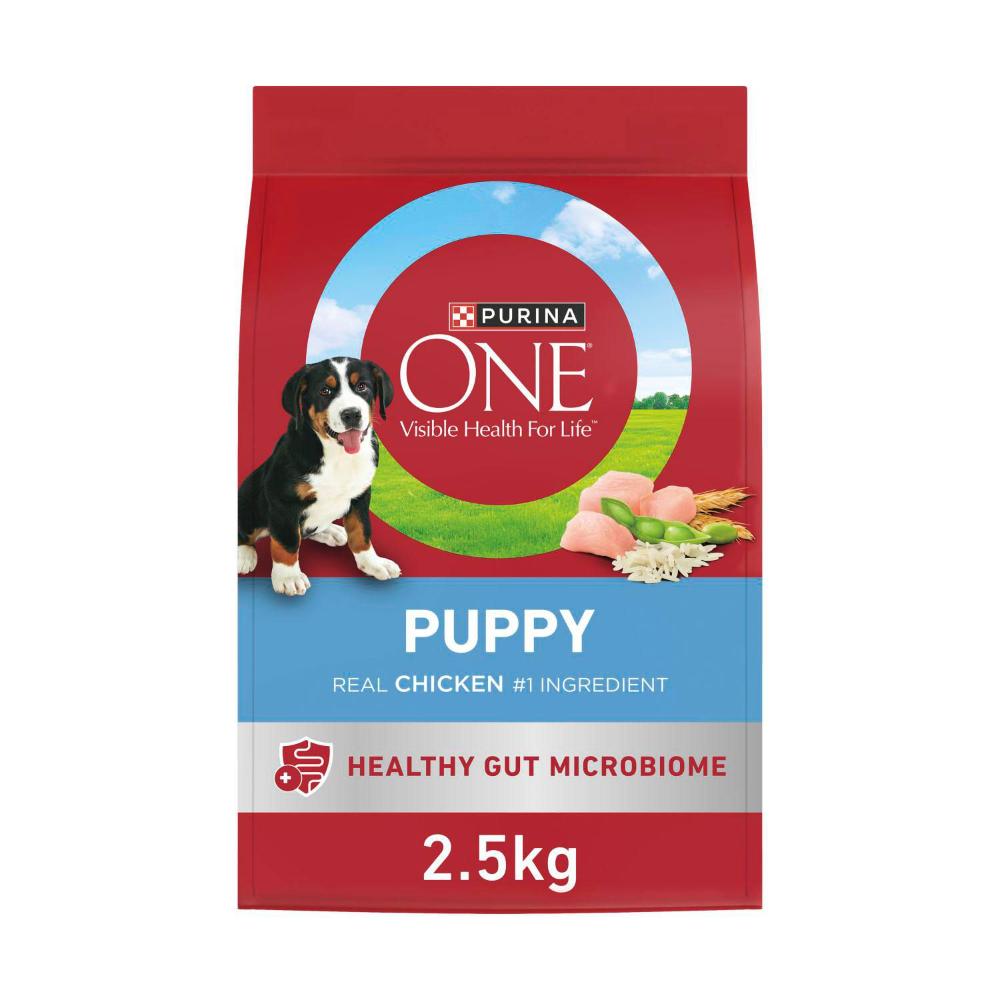 Purina One Puppy Chicken Dry Dog Food - 2.5Kg