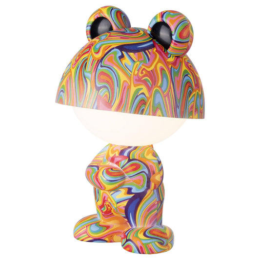 Arlec Small Graffiti Standing Frog Lamp - 120 x 200mm