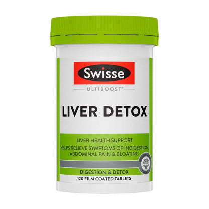 Swisse Ultiboost Liver Detox For Digestion - 120 pack