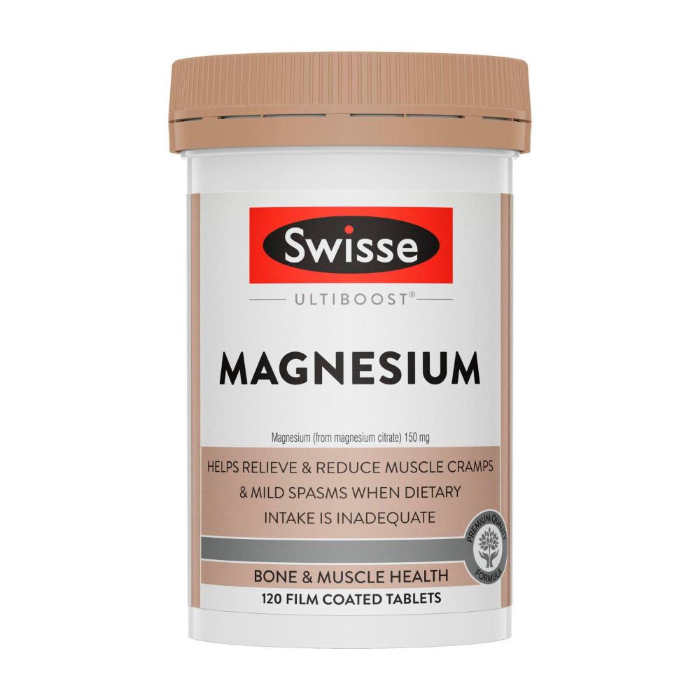 Swisse Ultiboost Magnesium For Muscle Health - 120 pack