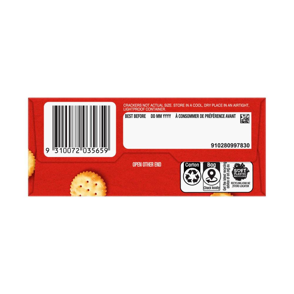 Arnott's Jatz Minis Crackers Sea Salt - 170g