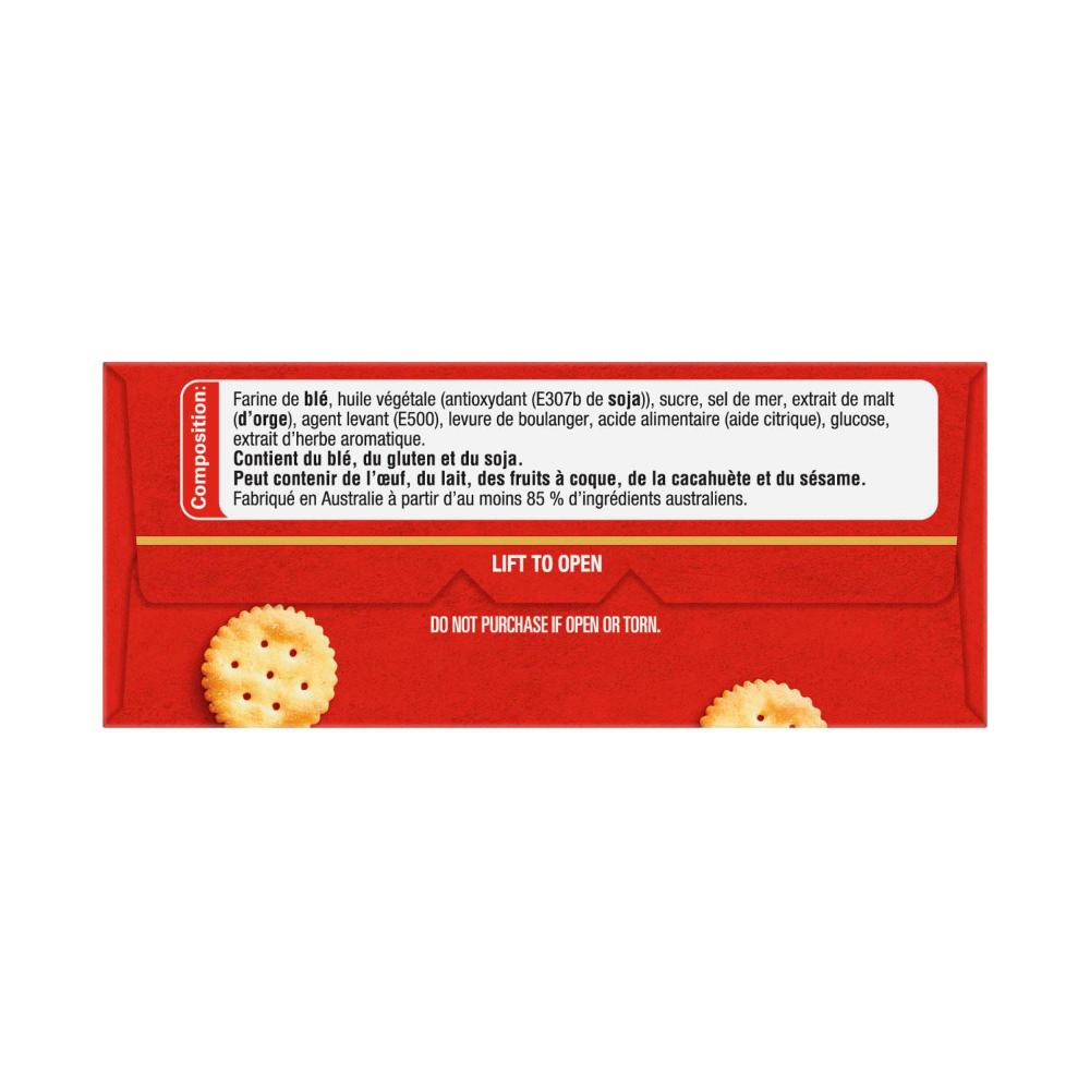 Arnott's Savoy Minis Crackers Sea Salt - 170g