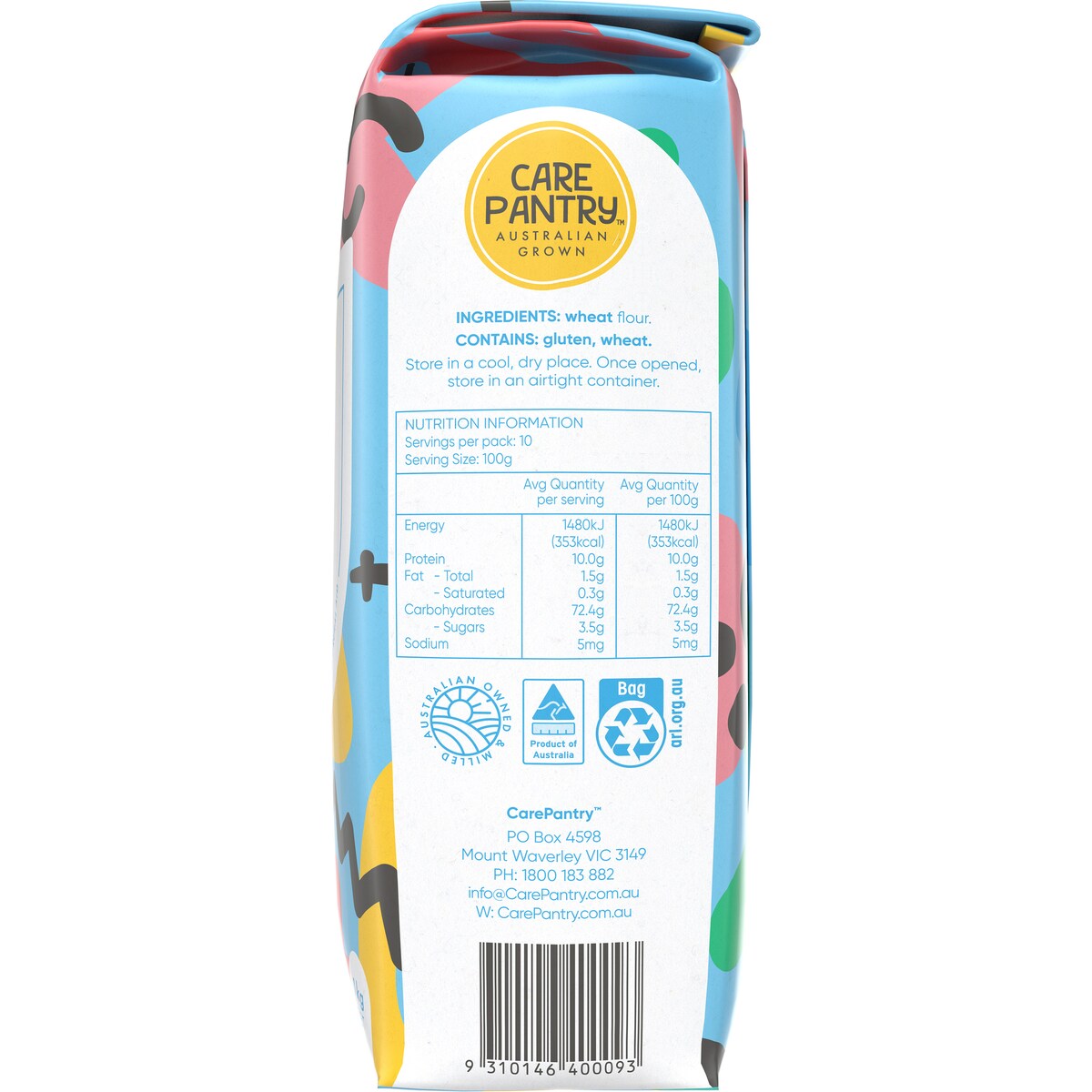 Care Pantry Plain Flour 1kg