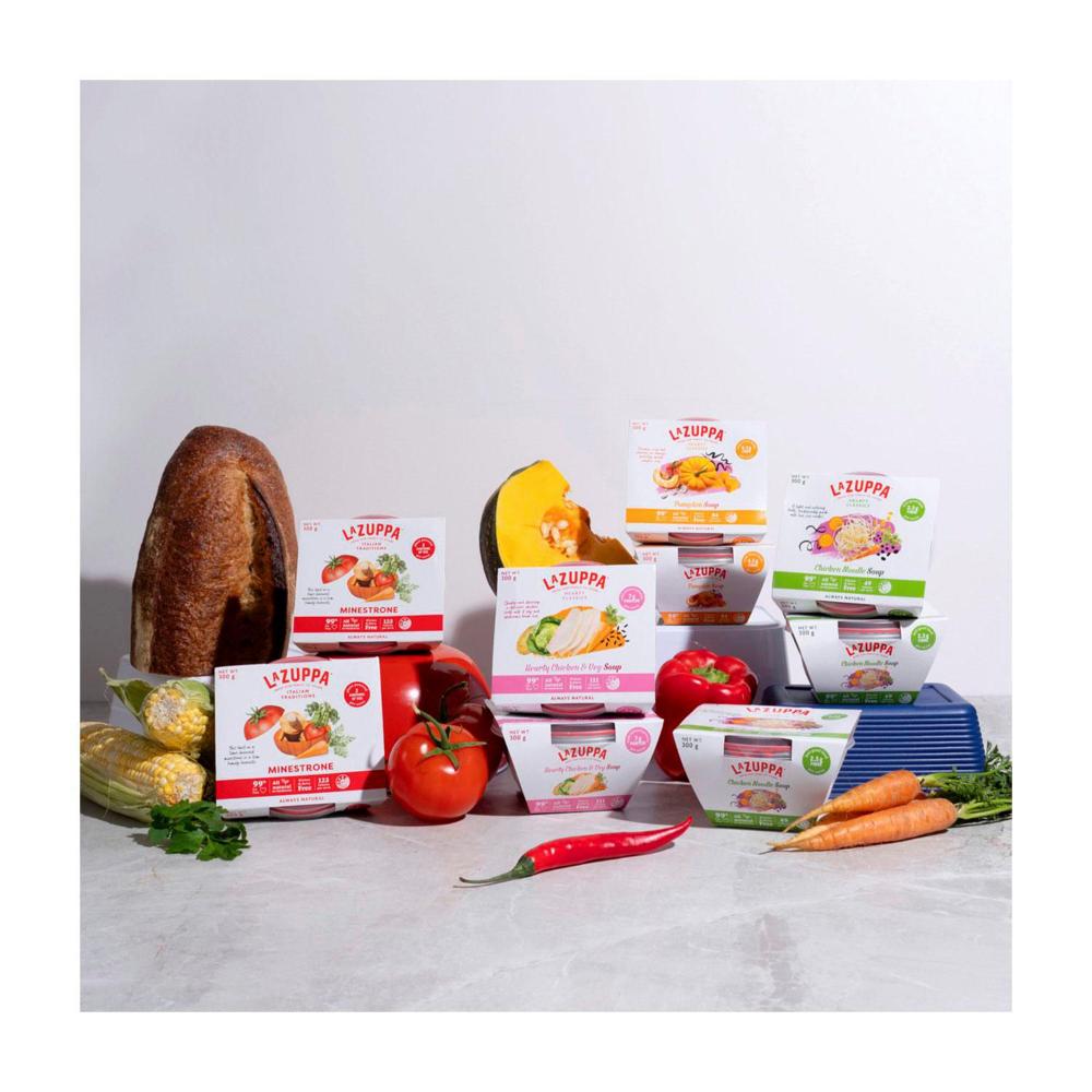 La Zuppa Microwaveable Soup Bowl Chicken Noodle - 300g