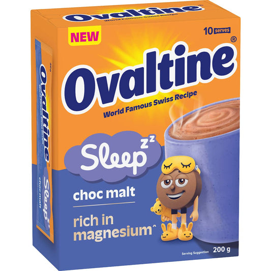 Ovaltine Sleep Calming Chocolate Drink Sachets 10 Pack