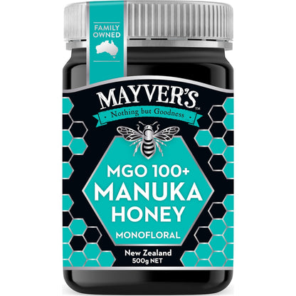 Mayvers Manuka Honey MGO 100+ 500g