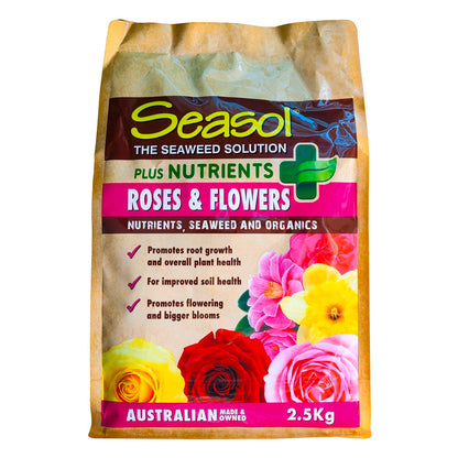 Seasol Plus Nutrients for Roses and Flowers - 2.5kg