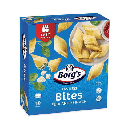 Borg's Feta & Spinach Pastizzi Bites - 400g