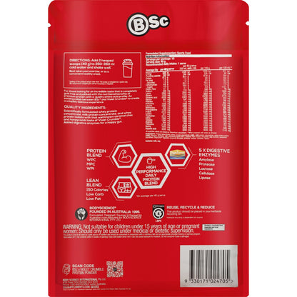 Bsc Violet Crumble Protein Powder Caramel Honeycomb 400g