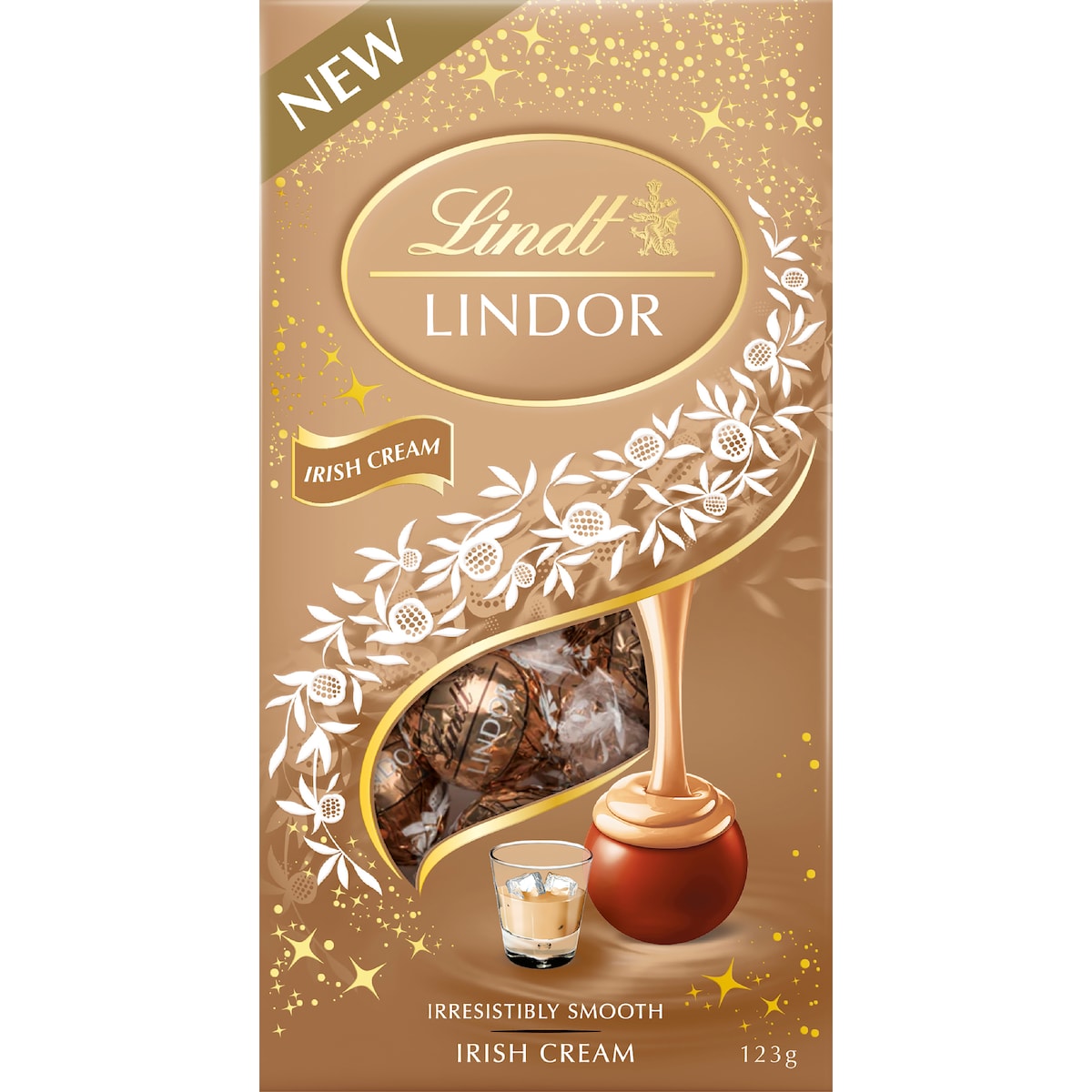 Lindt Lindor Irish Cream Chocolate Bag 123g