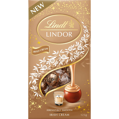 Lindt Lindor Irish Cream Chocolate Bag 123g