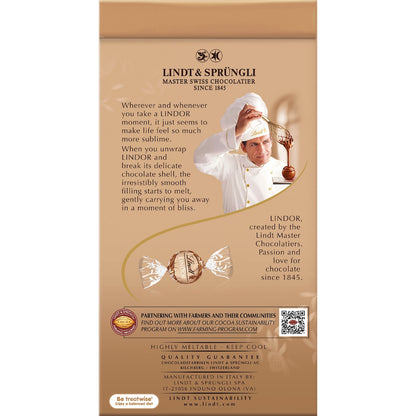 Lindt Lindor Irish Cream Chocolate Bag 123g