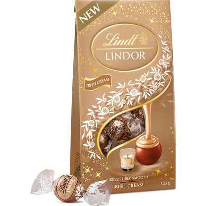 Lindt Lindor Irish Cream Chocolate Bag 123g