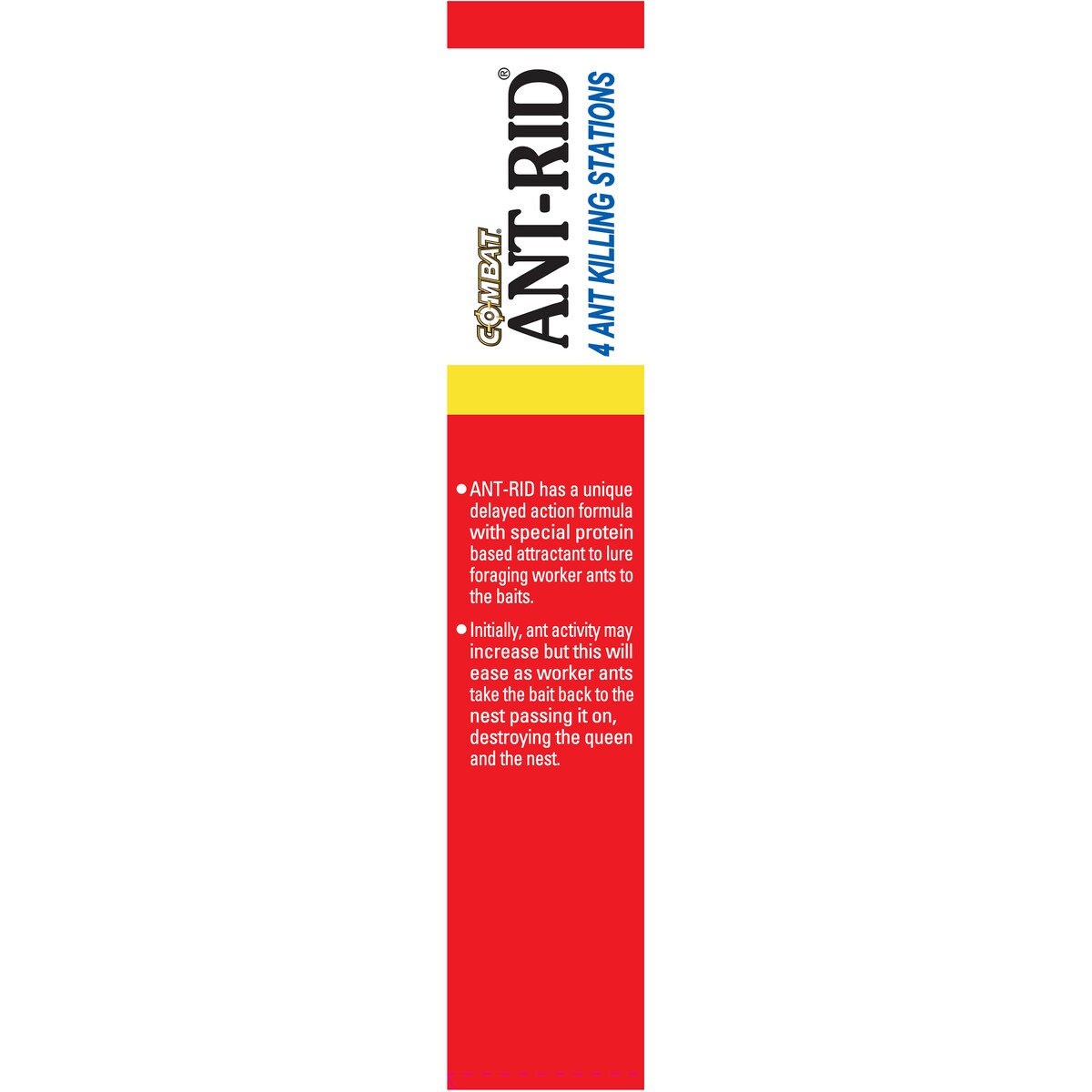 Combat Ant-rid Ant Bait Ant Control Ant Control 6g X4 Pack