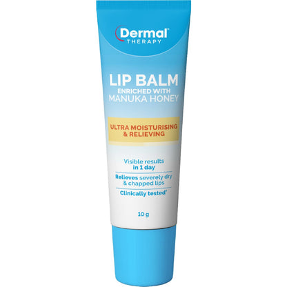 Dermal Therapy Lip Balm With Manuka Honey Tube 10g