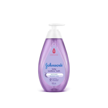 Johnson's Bedtime Gentle Calming Jasmine & Lily Scented Tear-Free Baby Bath - 500mL