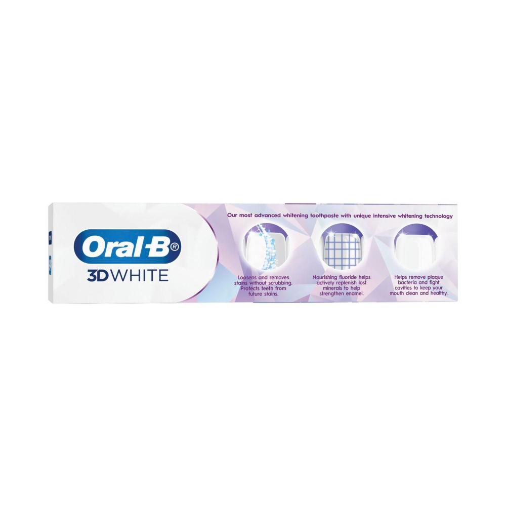 Oral B 3d White Diamond Clean Clinical Whitening Toothpaste - 94g