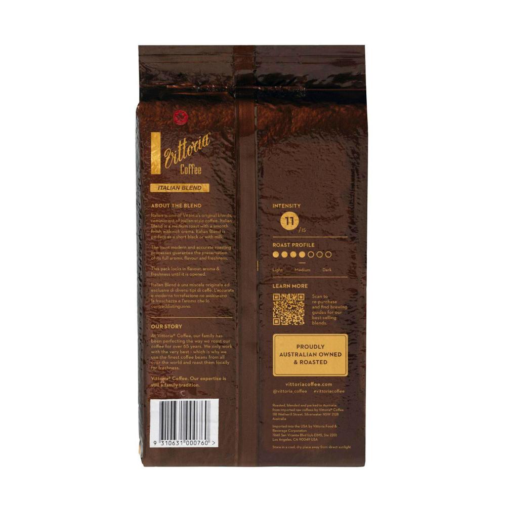 Vittoria Coffee Ground Special Italian Blend - 1kg