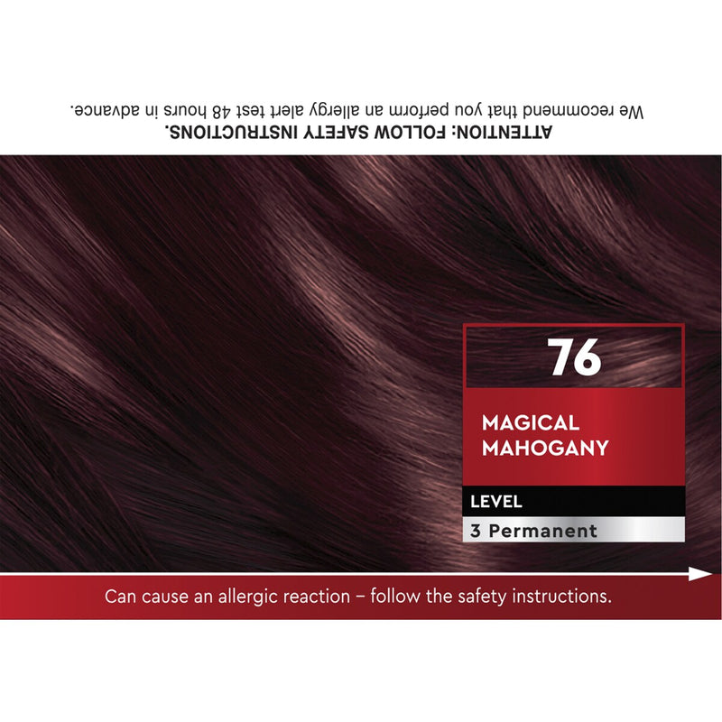 Schwarzkopf Brilliance Red Hair Dye 76 Magical Mahogany Hair Colour each