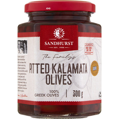 Sandhurst Pitted Kalamata Olives 300g