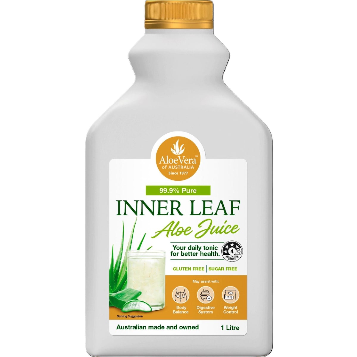 Aloevera 99.9% Inner Leaf Juice 1l