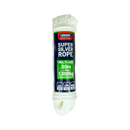 Grunt Super Silver Rope - 10mm x 20m