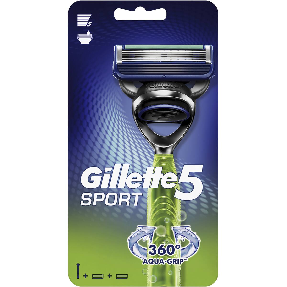 Gillette 5 Sport Mens Shaving Razor Each