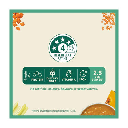 Heinz Eat Well Pumpkin & Lentil Soup Pouch - 380g