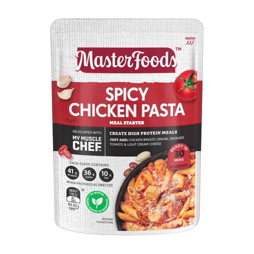 Masterfoods My Muse Chef Recipe Base Spicy Chicken Pasta Pouch - 175g