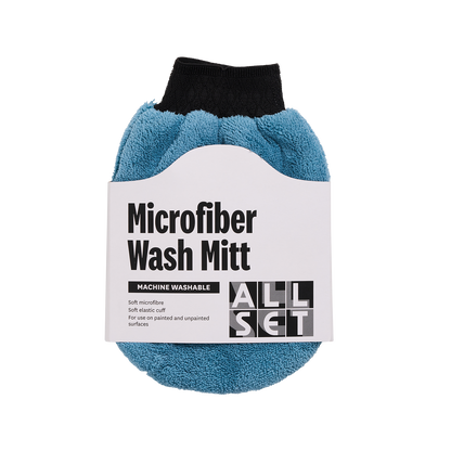 All Set Microfibre Wash Mitt - 190 x 255mm