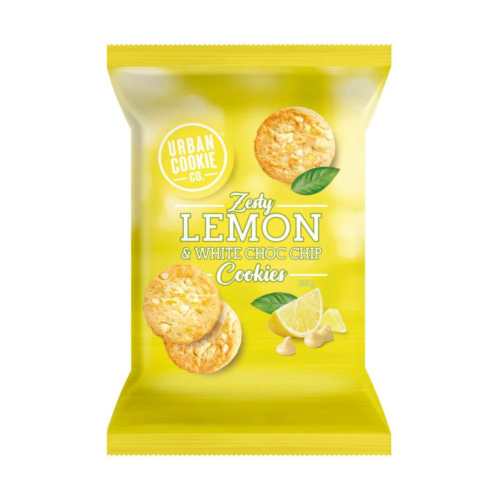 Urban Cookie Lemon & White Chocolate Chip - 225g