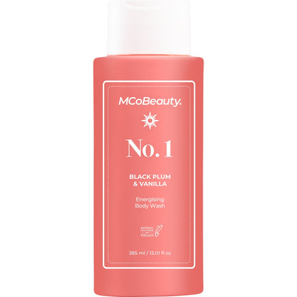 MCoBeauty Body Wash No. 1 Black Plum & Vanilla 385mL