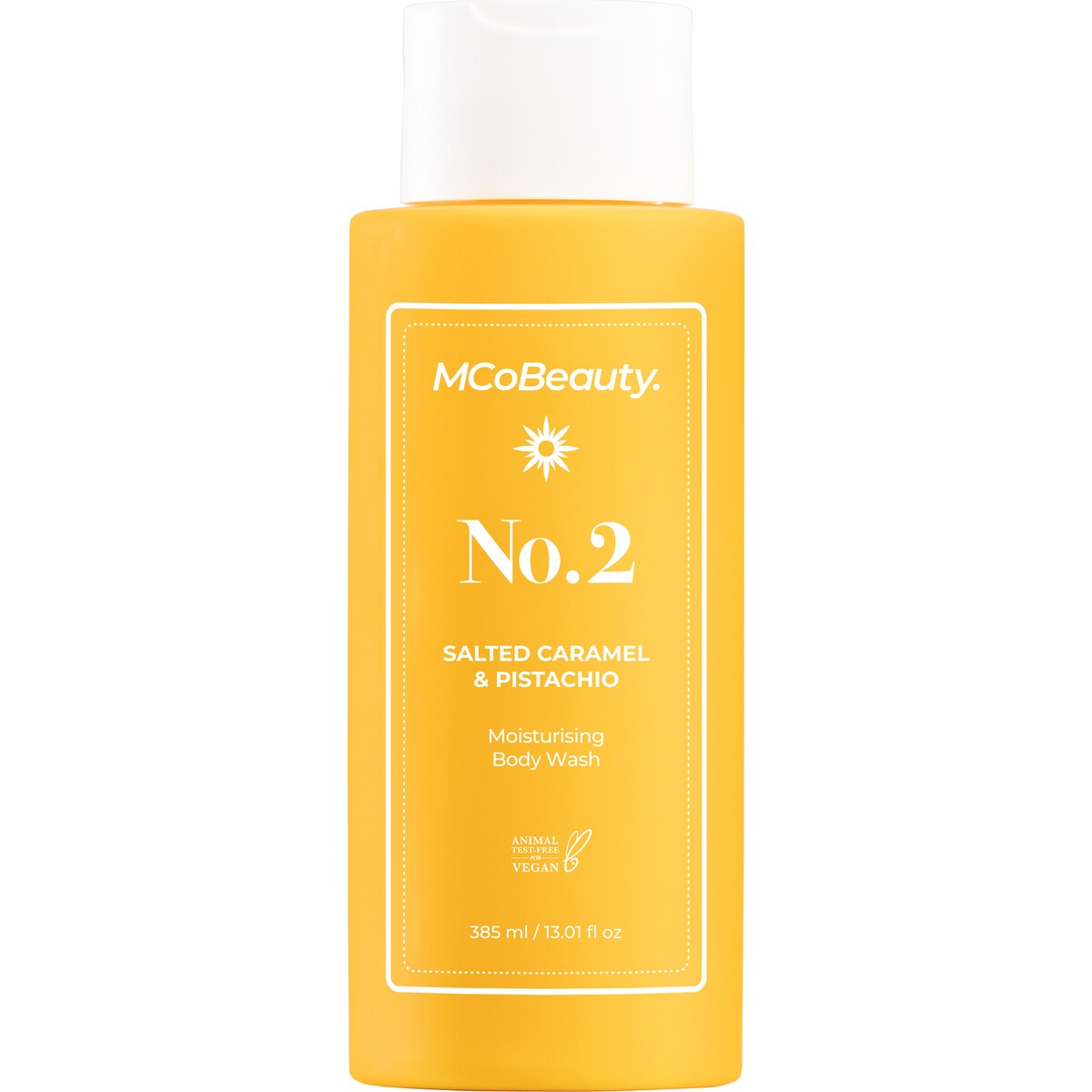 MCoBeauty Body Wash No. 2 Salted Caramel & Pistachio 385mL