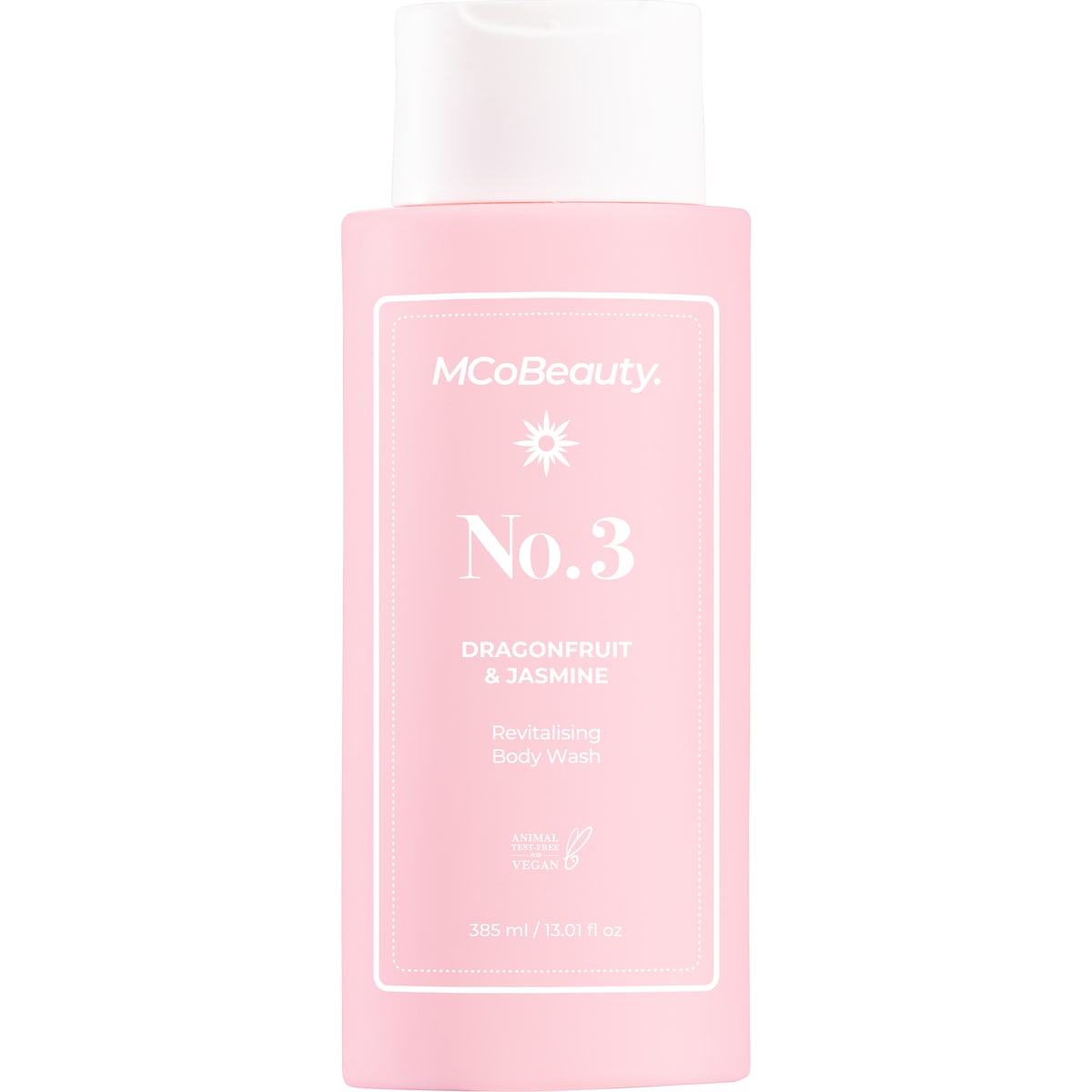 MCoBeauty Body Wash No. 3 Dragonfruit & Jasmine 385mL