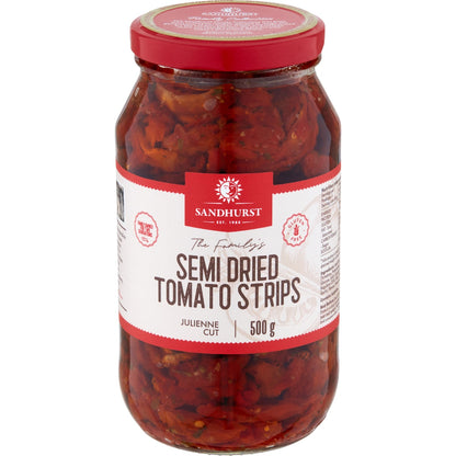 Sandhurst Semi-dried Tomato Strips In Oil 500g