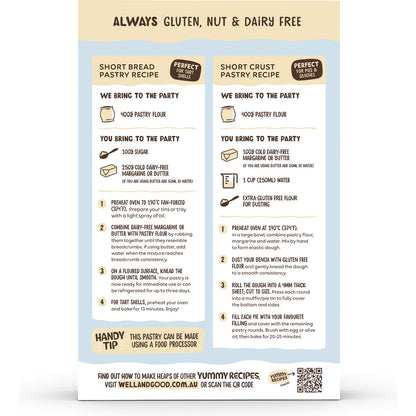 Well & Good Gluten Free Pastry Flour 400g