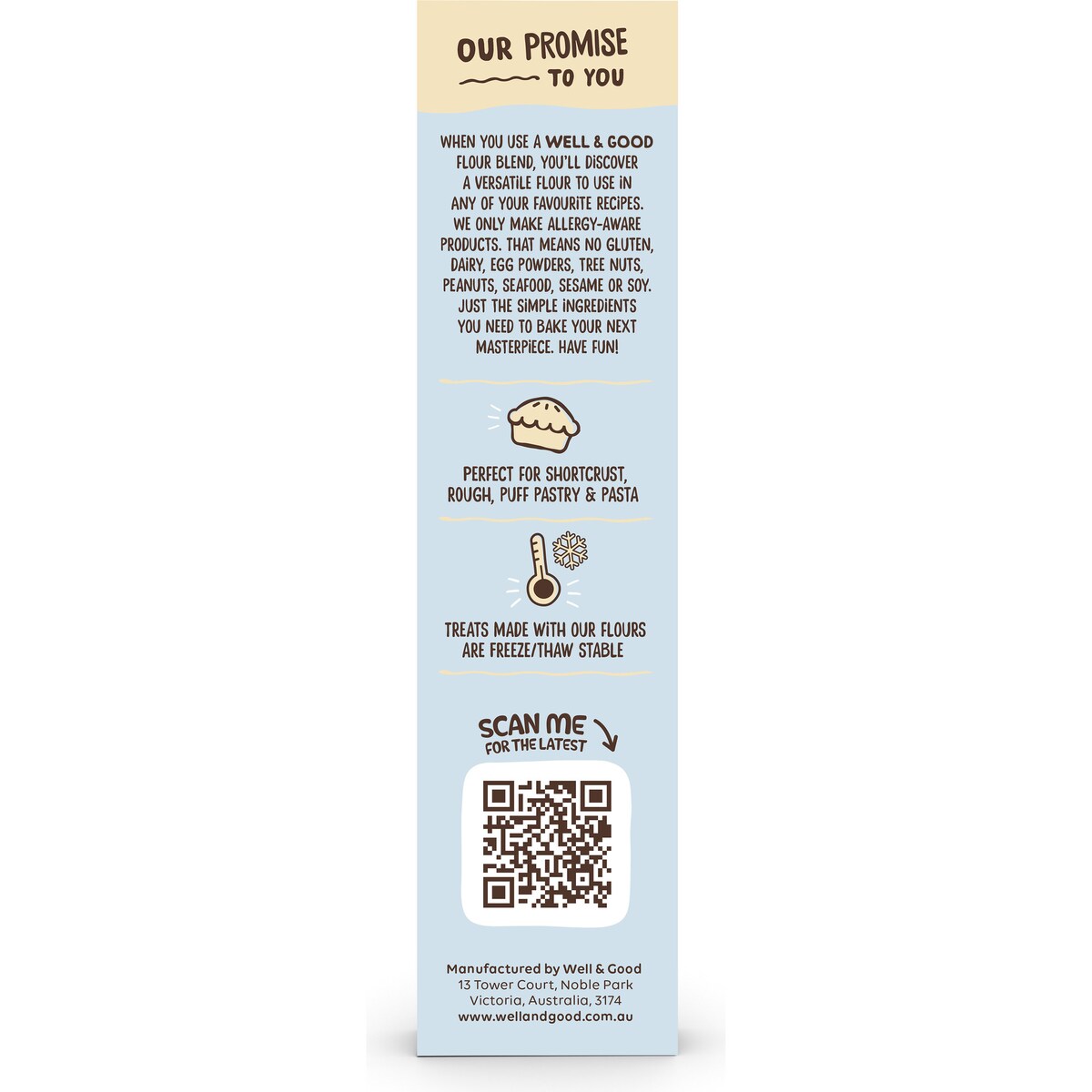Well & Good Gluten Free Pastry Flour 400g