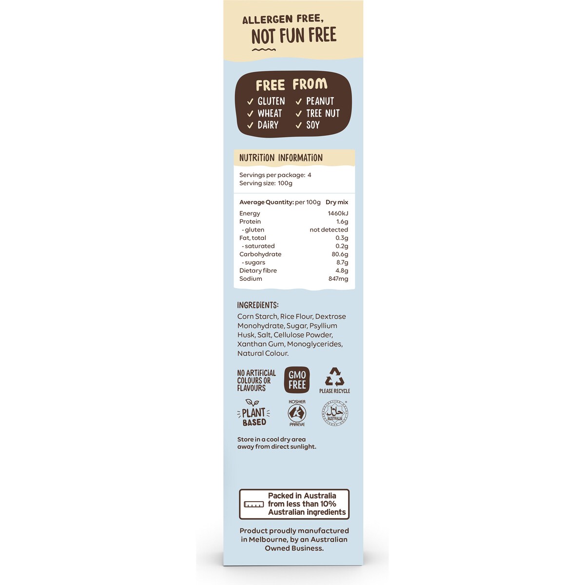 Well & Good Gluten Free Pastry Flour 400g
