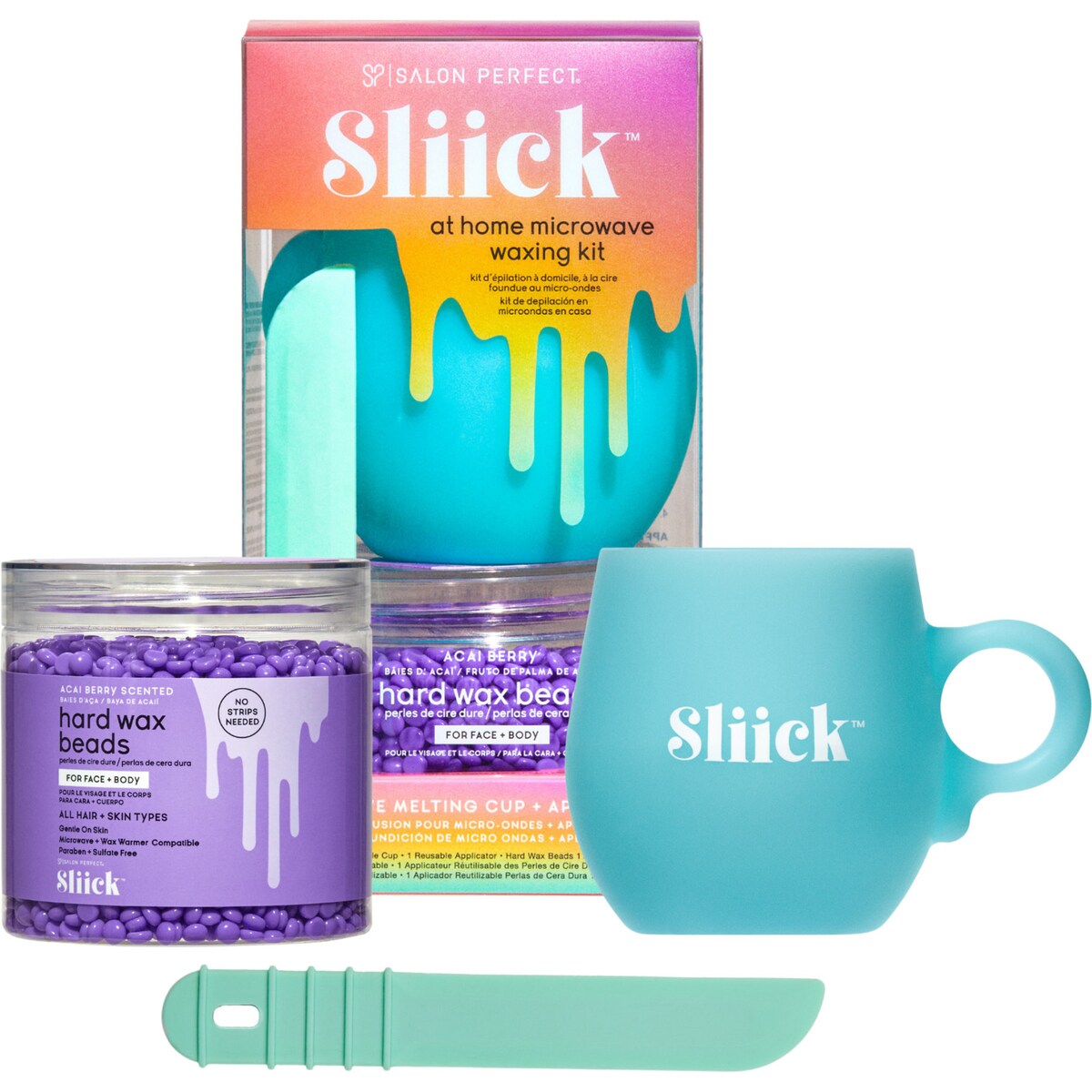 Sliick At Home Microwave Waxing Kit each