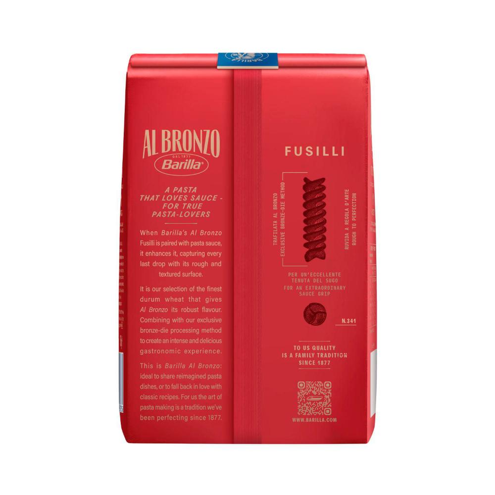 Barilla Al Bronzo Pasta Fusilli - 500g