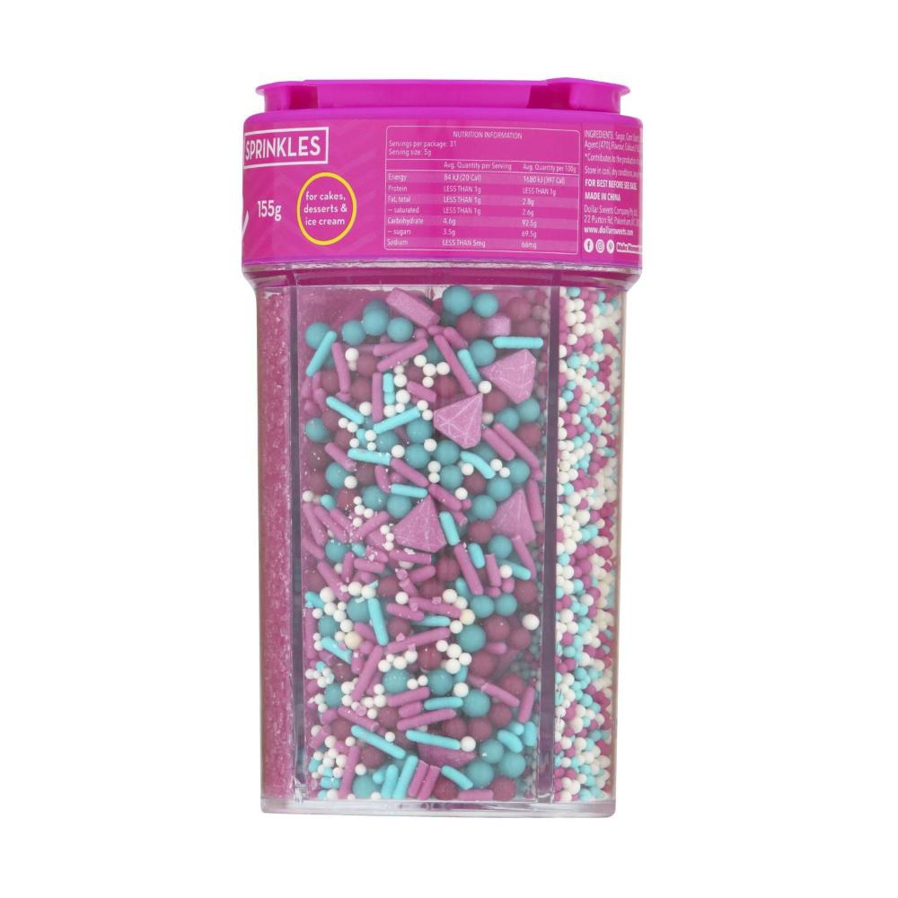 Dollar Sweets Barbie 4 Comp Sprinkles - 155g