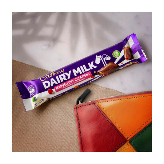 Cadbury Marvellous Creations Jelly Popping Candy Beanies Chocolate Bar - 50g