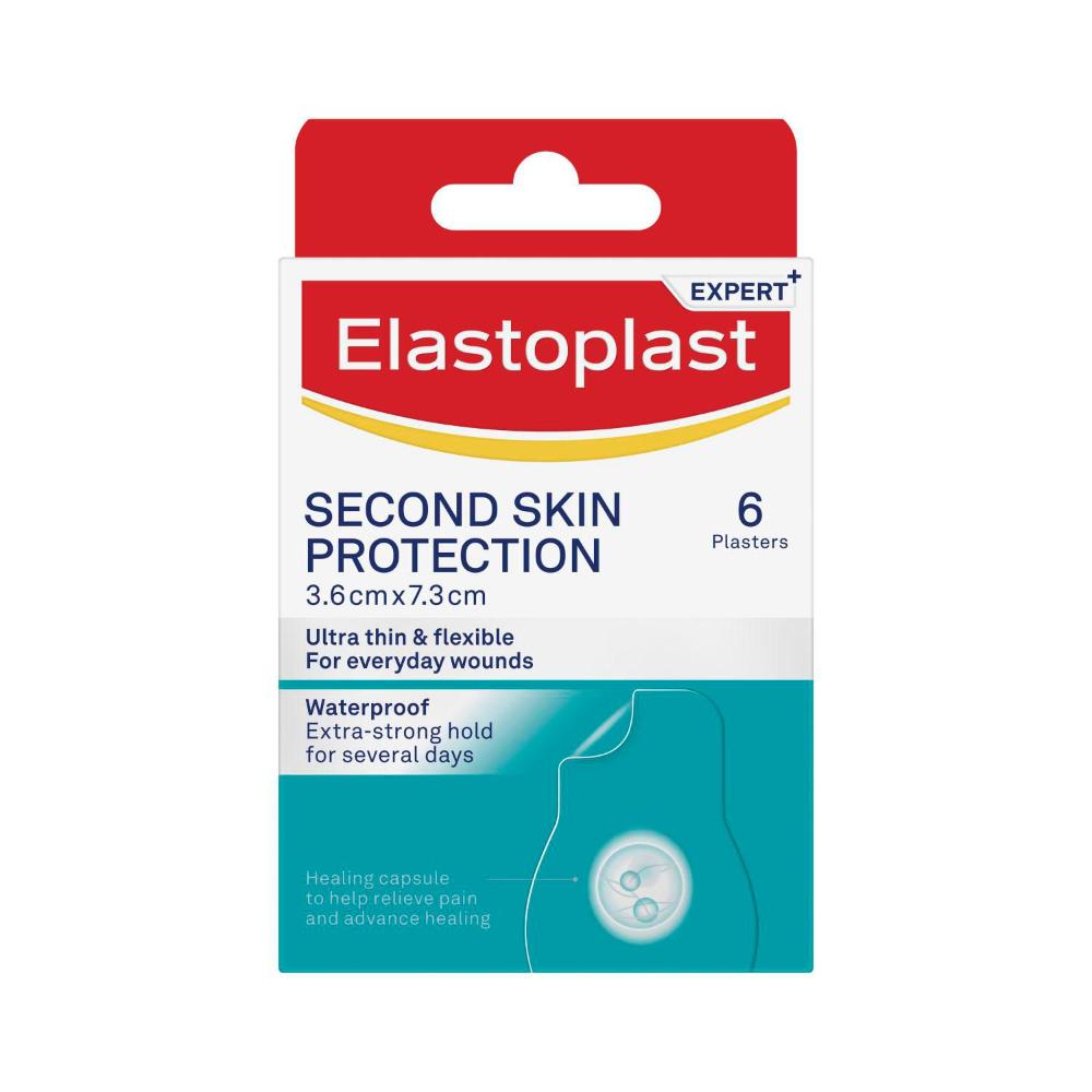Elastoplast Second Skin Protection With Hydrocolloid - 6 Pack